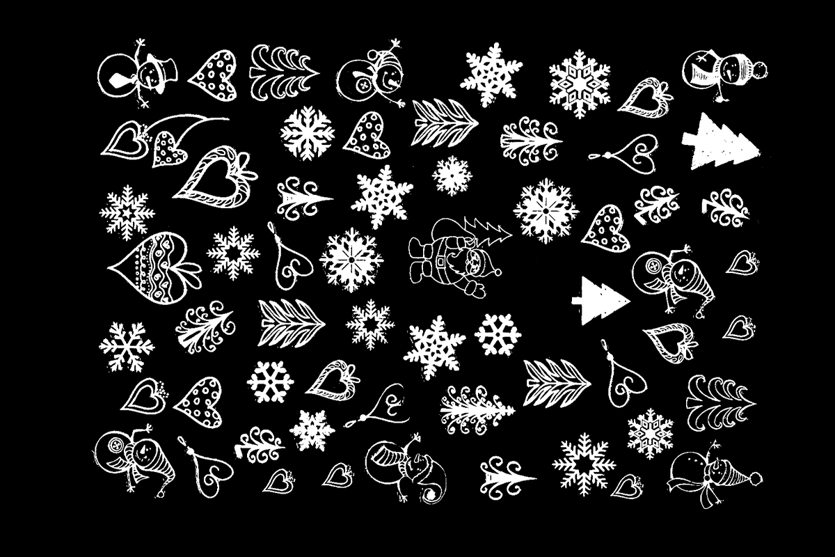 Jolifin Christmas Sticker - Nightshine No. 6