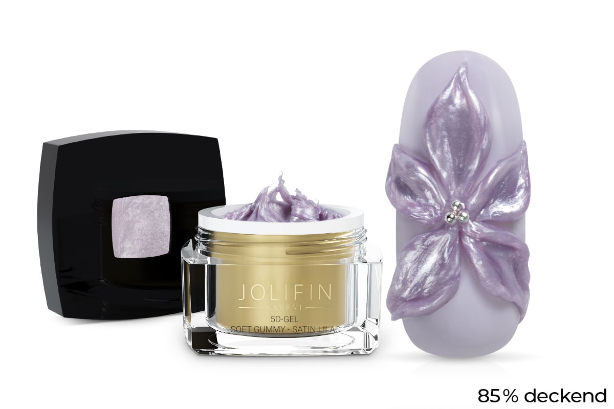 Jolifin LAVENI 5D-Gel - satin lilac 5ml