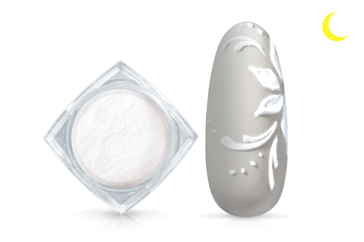 Jolifin LAVENI Nightshine Pigment - white-grey