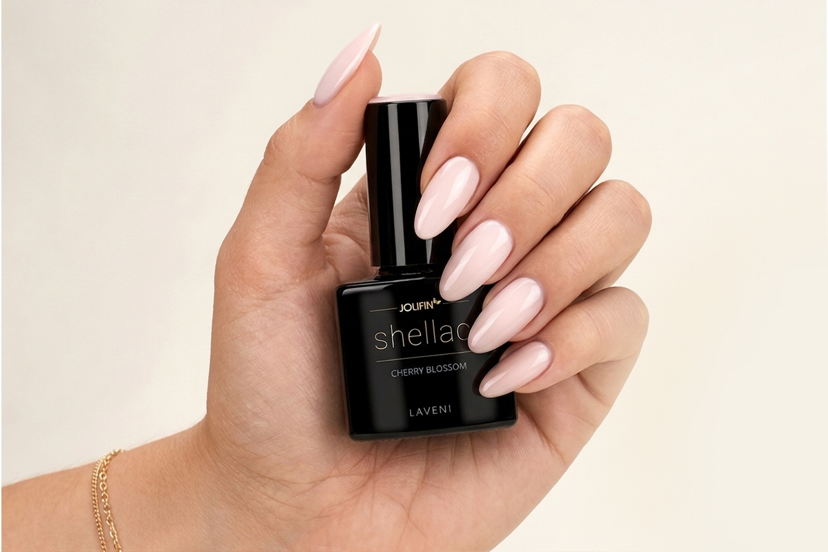 Jolifin LAVENI Shellac - cherry blossom 10ml