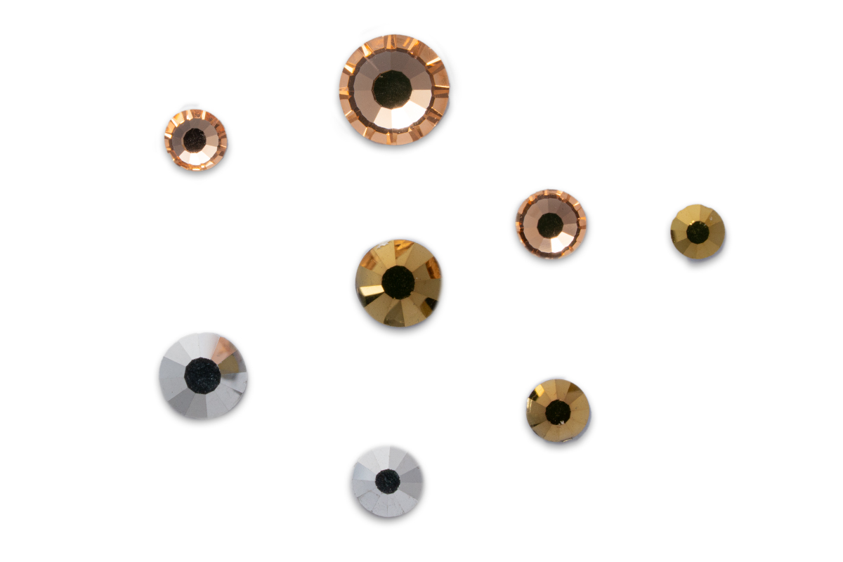 Jolifin LAVENI Rhinestone Display - royal pearl mix
