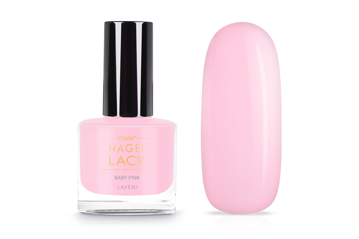 Jolifin LAVENI Nail Polish - baby pink 9ml