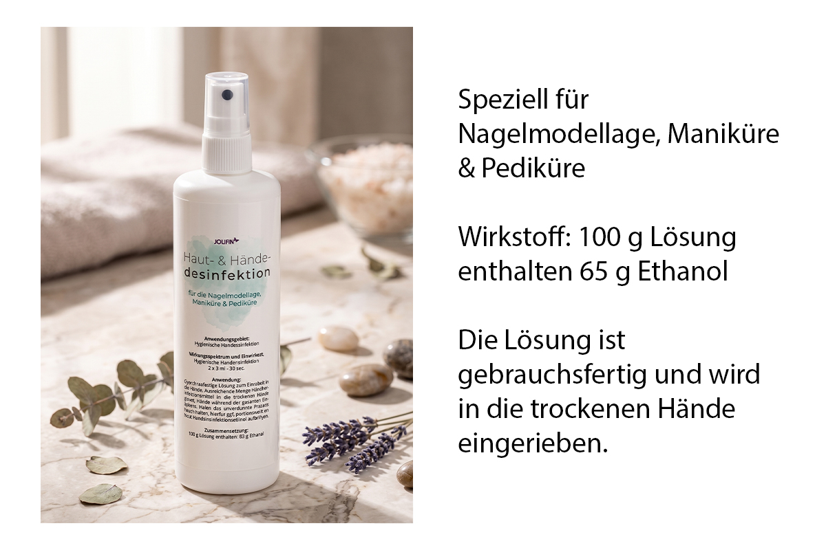 Skin and hand disinfectant - spray bottle 250ml