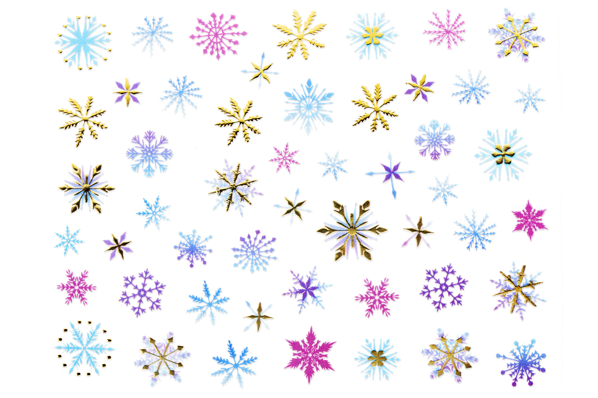 Jolifin LAVENI XL Sticker - Metallic Christmas Nr. 1