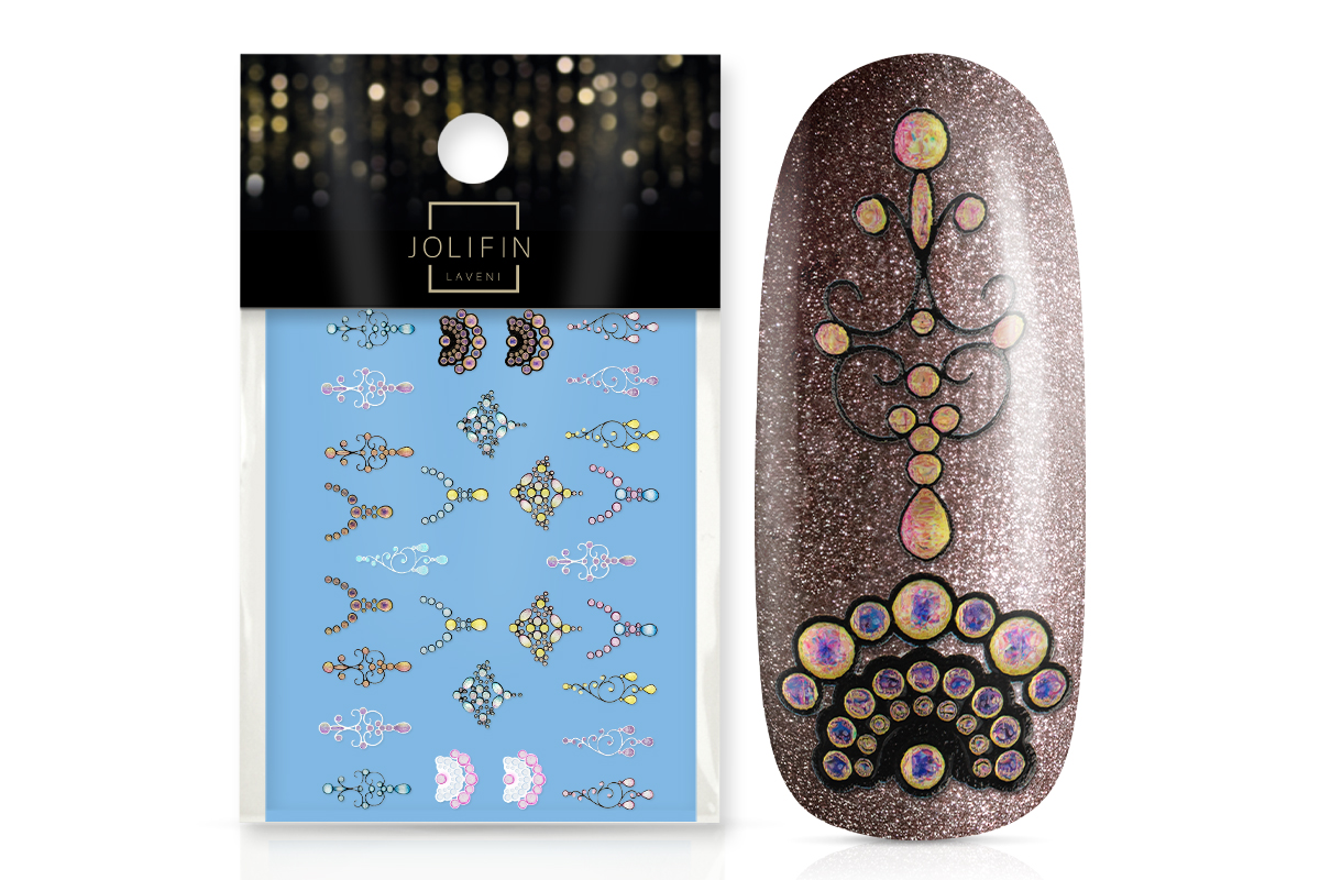 Jolifin LAVENI Rhinestone Tattoo No. 3