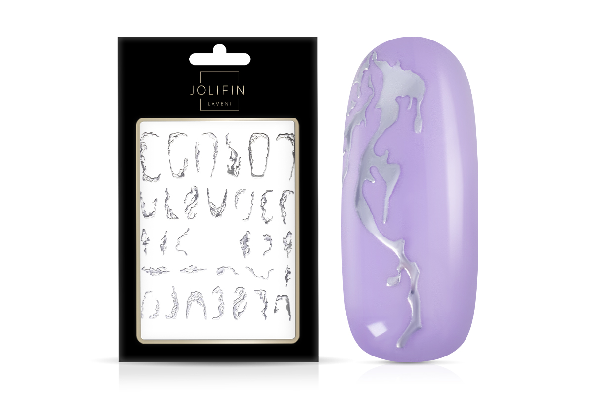Jolifin LAVENI XL Sticker - Silver 23