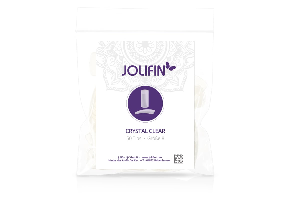 Jolifin Tips clear Nachfüllbeutel Gr. 8