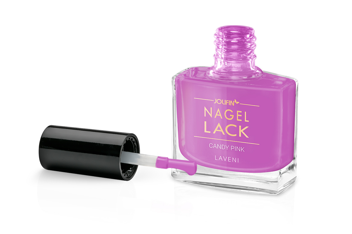 Jolifin LAVENI Nail Polish - candy pink 9ml
