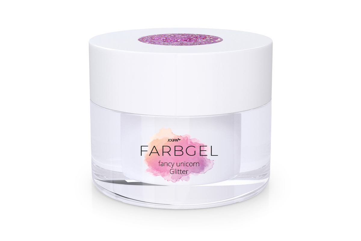 Jolifin colour gel fancy unicorn glitter 5ml