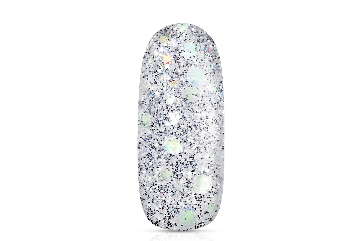 Jolifin Bio Illusion Glitter - silver