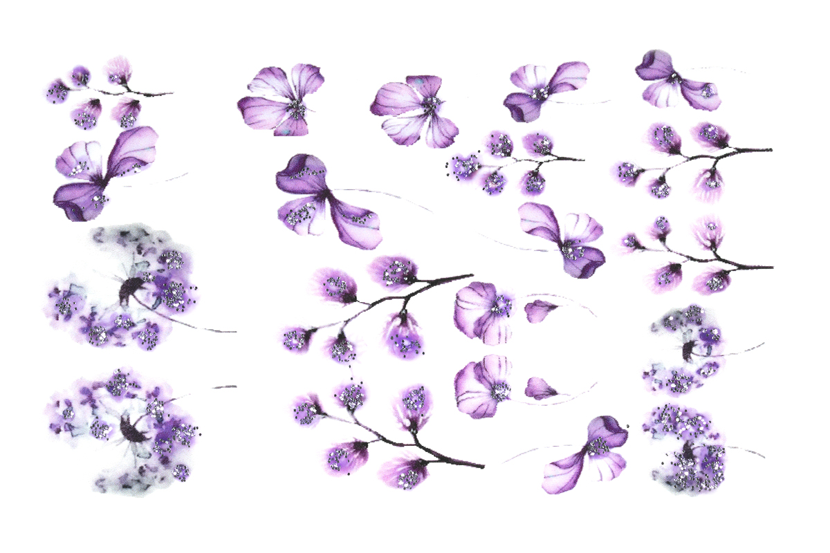 Jolifin Trend Tattoo Purple No. 2