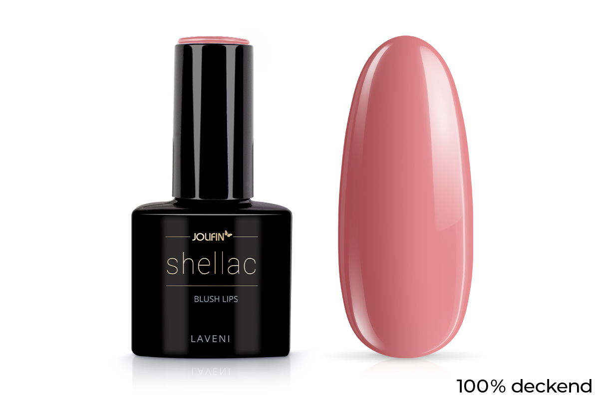 Jolifin LAVENI Shellac - blush lips 10ml