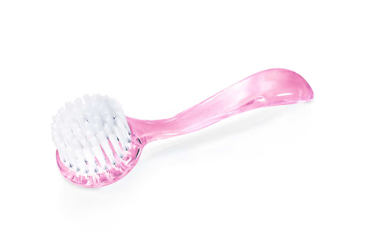 Jolifin dust brush round - pink