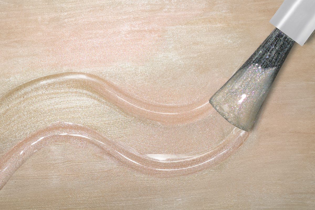 Jolifin LAVENI Shellac - metallic pearl cream 10ml