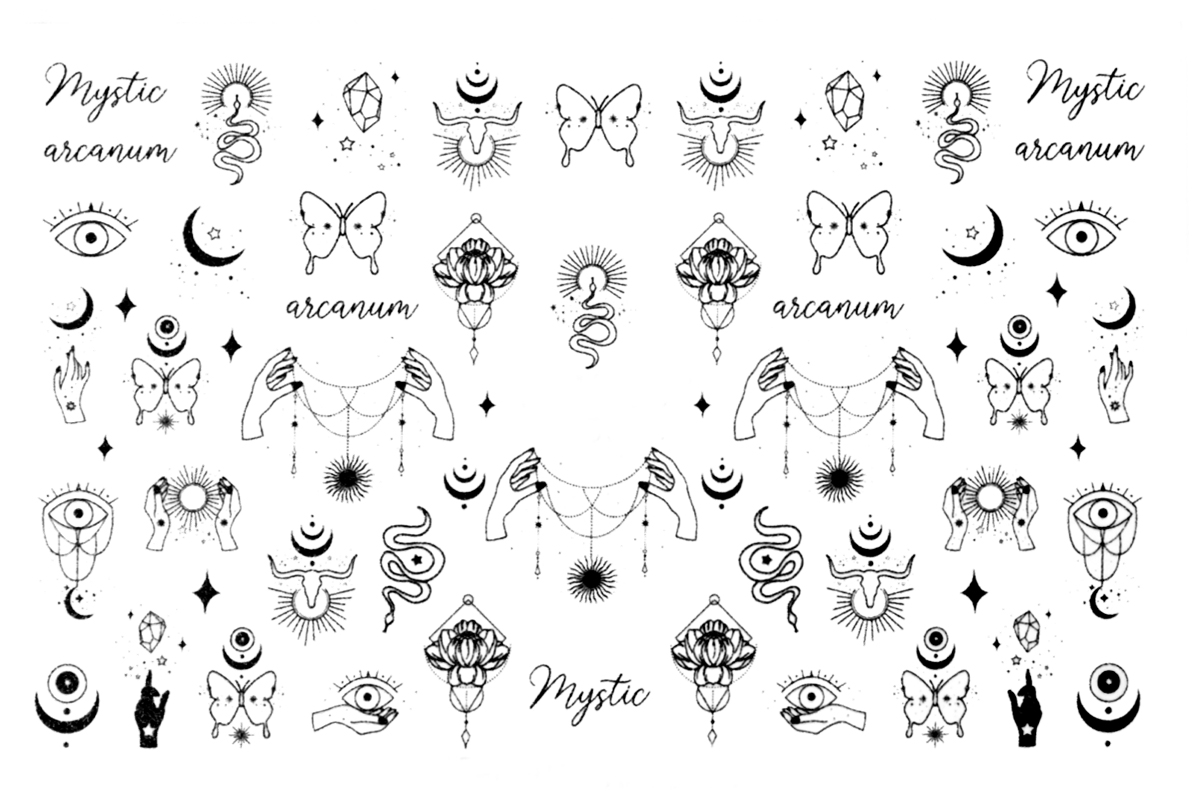 Jolifin Black Elegance Tattoo No. 71