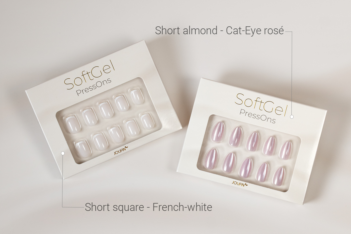 Jolifin SoftGel PressOns - Set