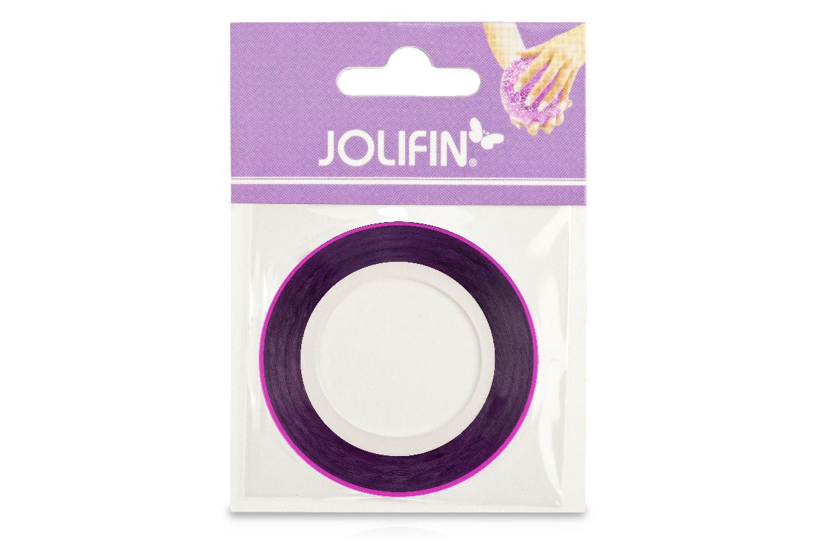 Jolifin Nailart Pinstripes chrome pink