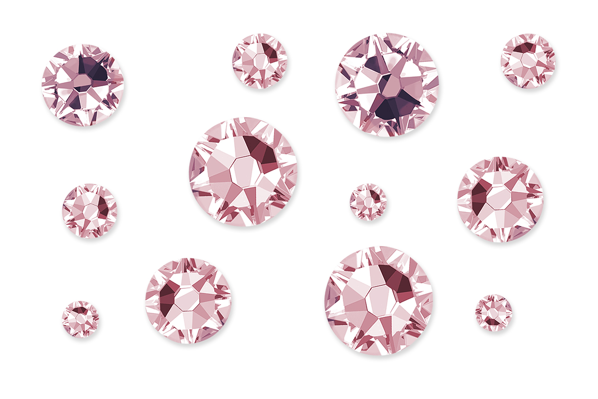 Jolifin LAVENI Strass-Display - pink