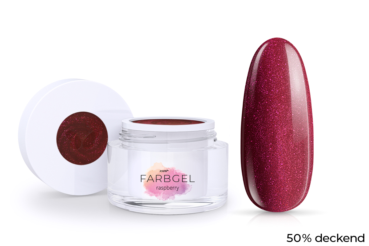 Jolifin Farbgel raspberry 5ml