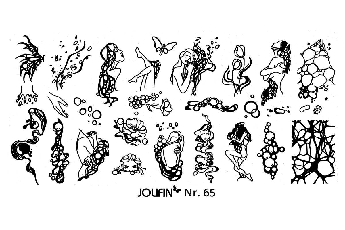 Jolifin Stamping Stencil No. 65 