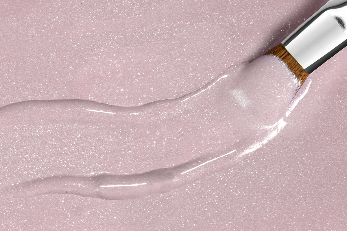 Jolifin colour gel nude rose glimmer 5ml