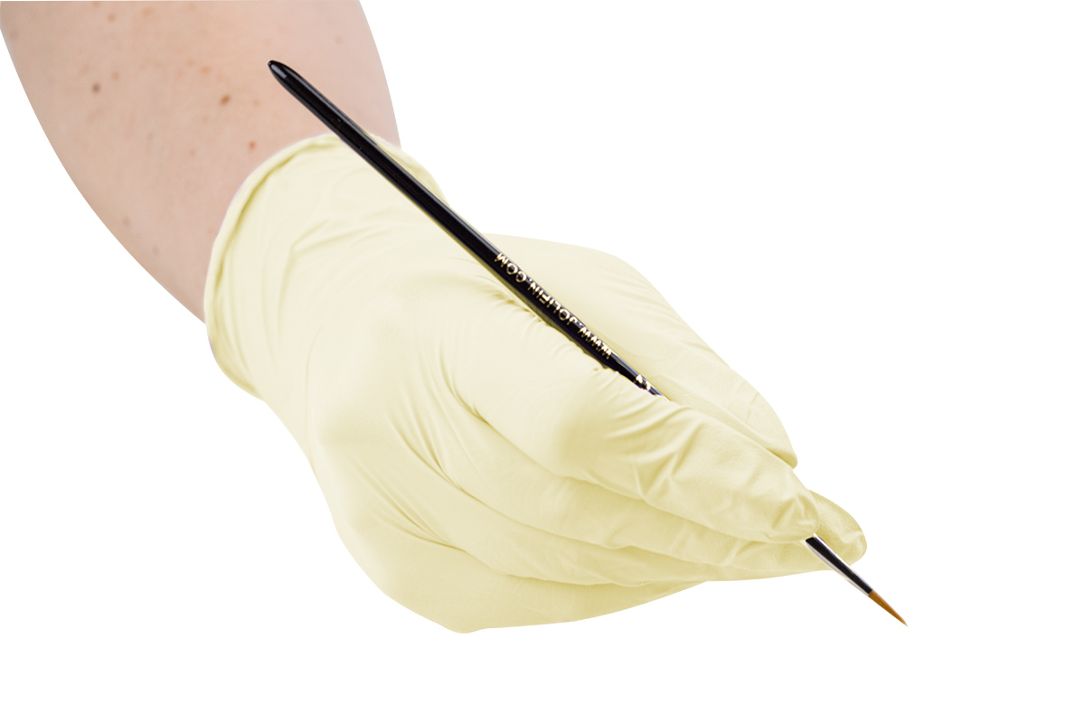 Latex gloves Caregloves size L