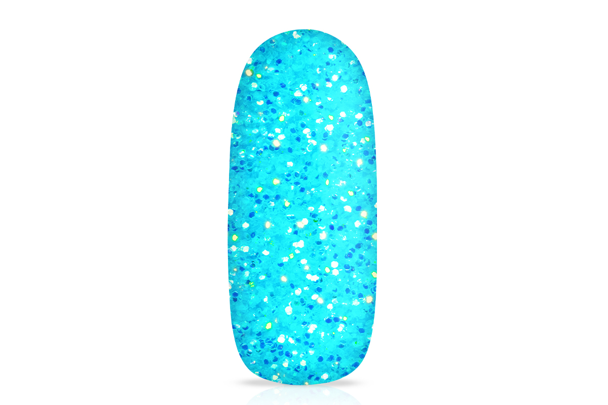 Neon Revolution glitter turquoise