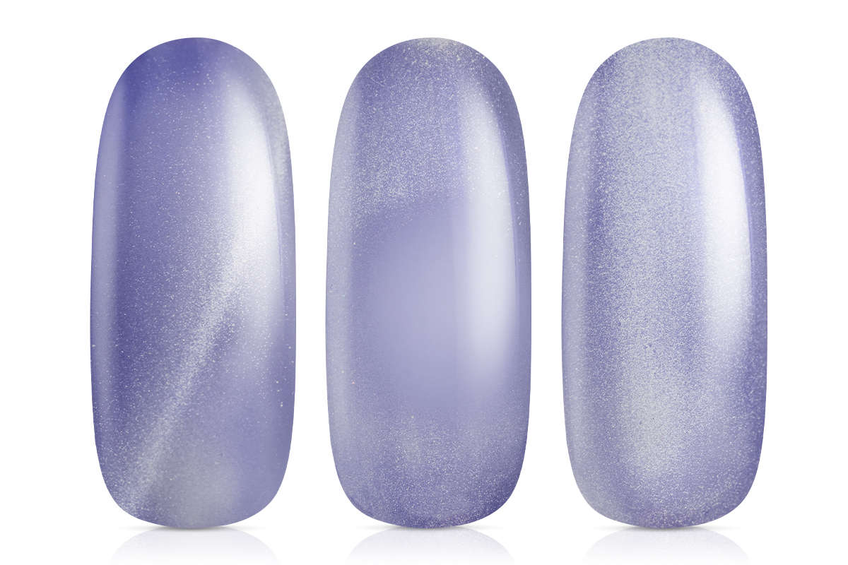 Jolifin LAVENI Shellac - Cat-Eye Satin Jelly Glas purple 10ml