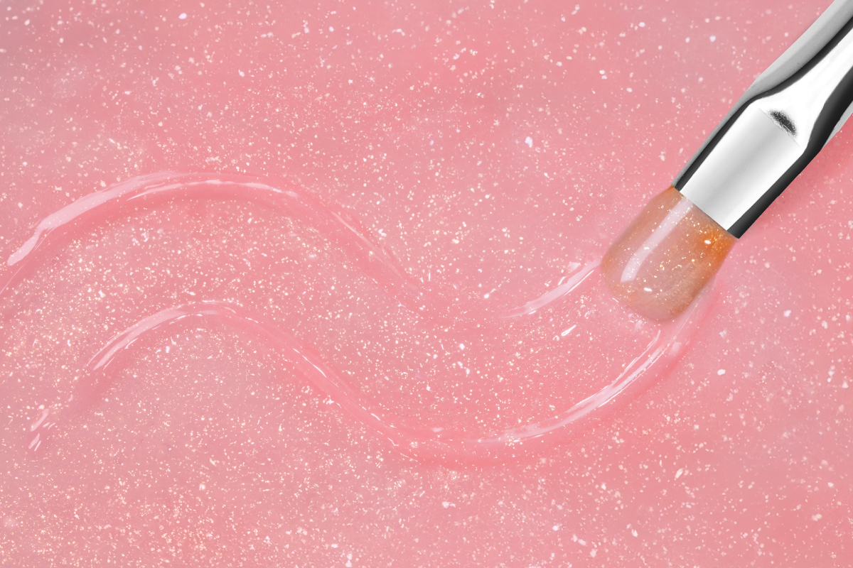 Jolifin LAVENI PRO - fibreglass gel milky rosé mica 30ml