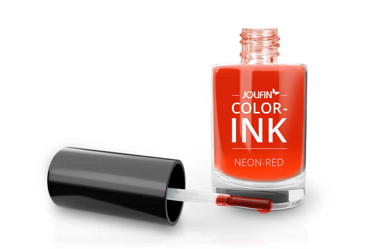 Jolifin Colour-Ink - neon-red 6ml