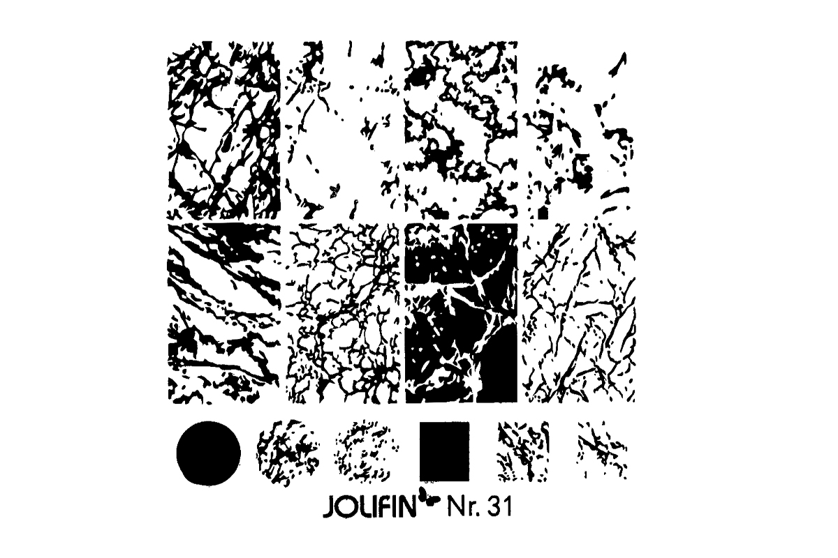 Jolifin Stamping Stencil No. 31