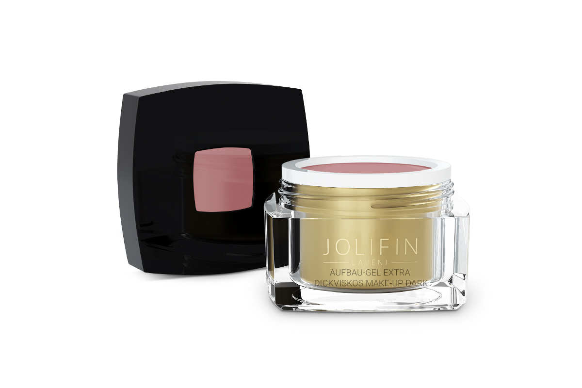 Jolifin LAVENI - Build-up gel extra thick viscous make-up dark 5ml