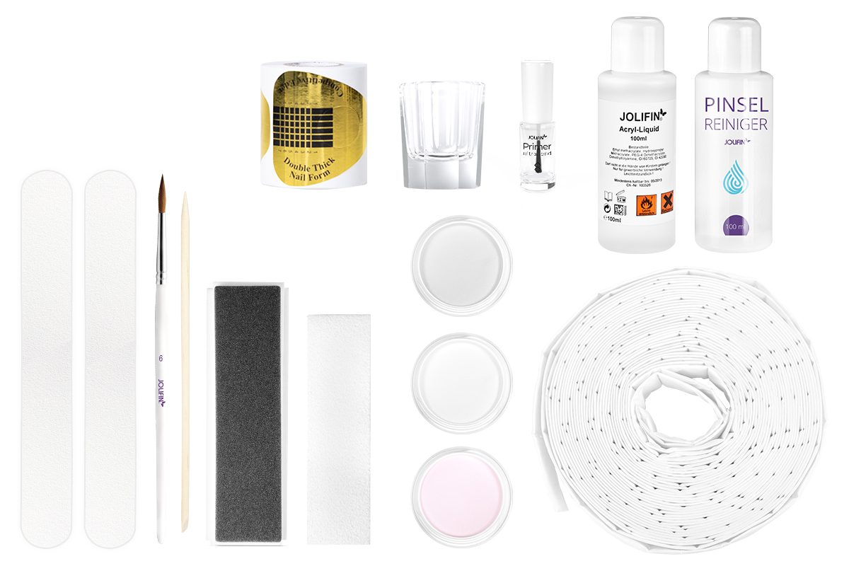 Jolifin Acryl Starter-Set - S - ohne Gerät
