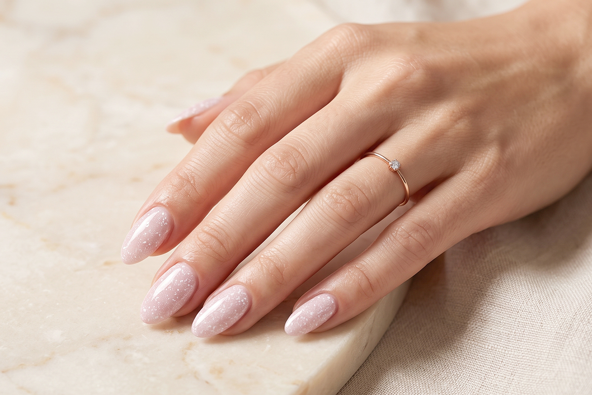 Jolifin LAVENI 3in1 Shellac - nude-elegance shine 10ml