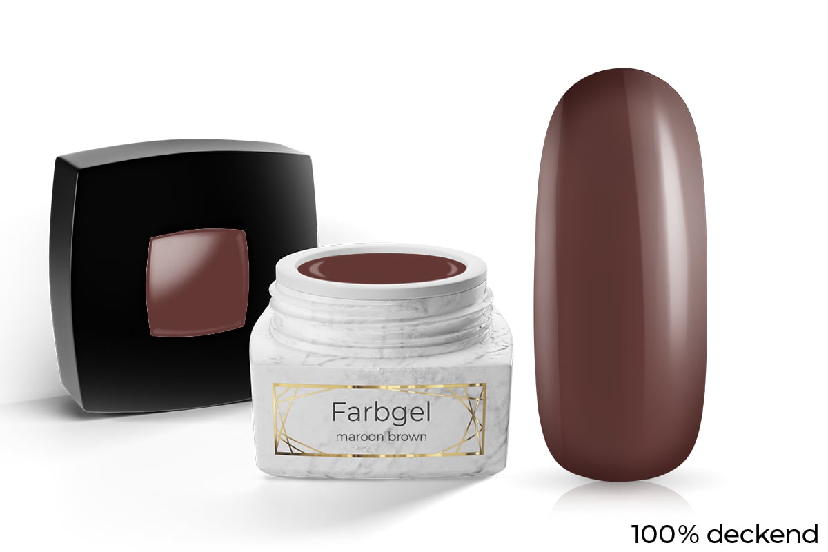 Jolifin LAVENI PRO colour gel - maroon brown 5ml