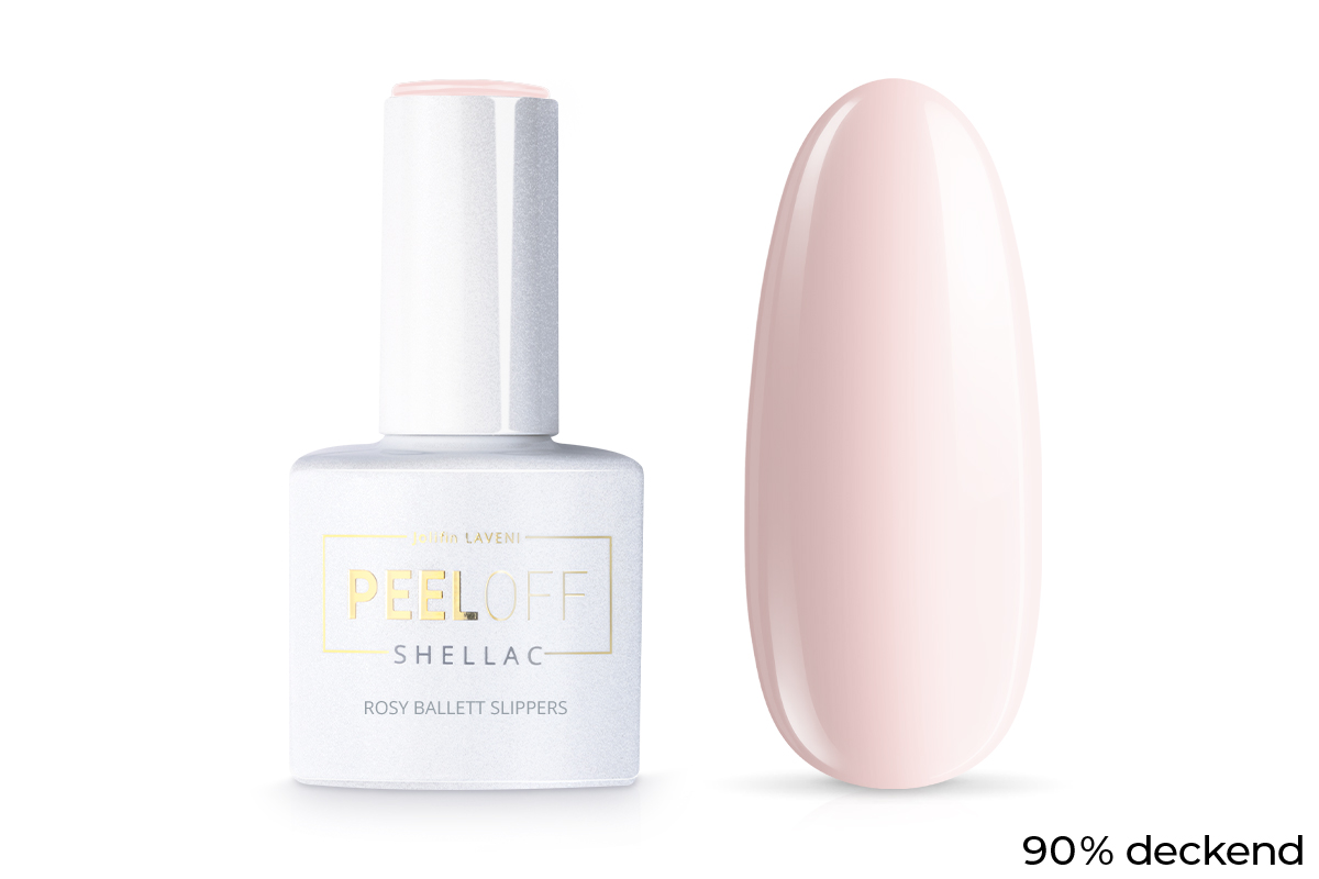 Jolifin LAVENI Shellac PeelOff - rosy ballet slippers 10ml