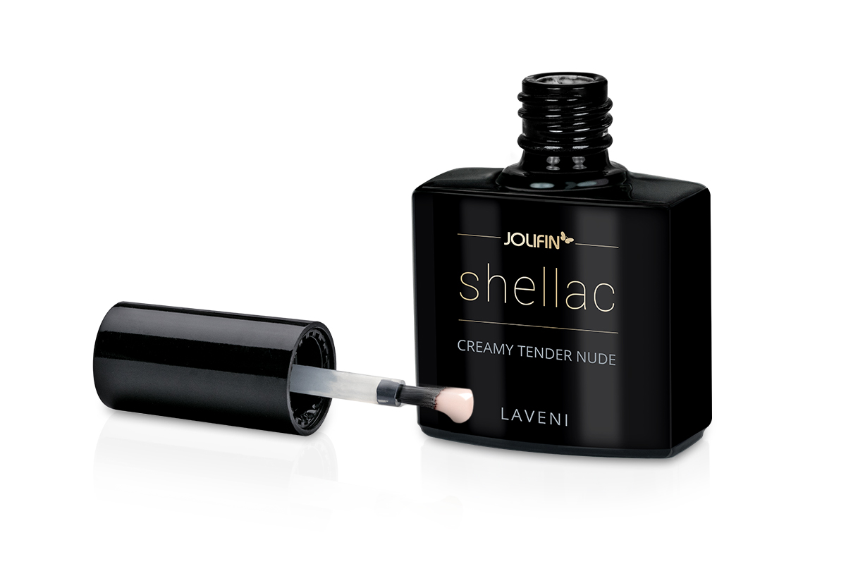 Jolifin LAVENI Shellac - creamy tender nude 10ml