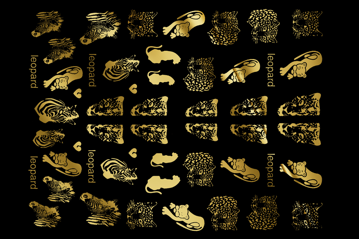 Jolifin LAVENI XL Sticker - Gold Nr. 61
