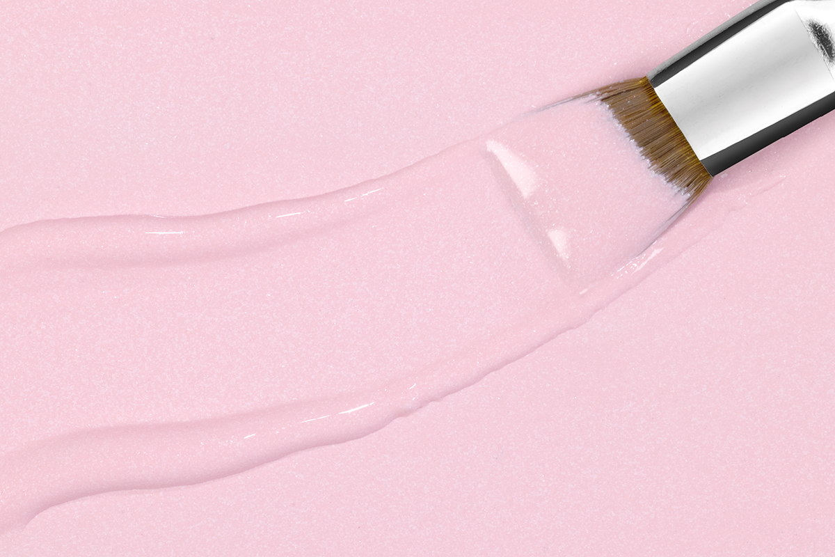 Jolifin Colour Gel - babypink macaron Glimmer 5ml