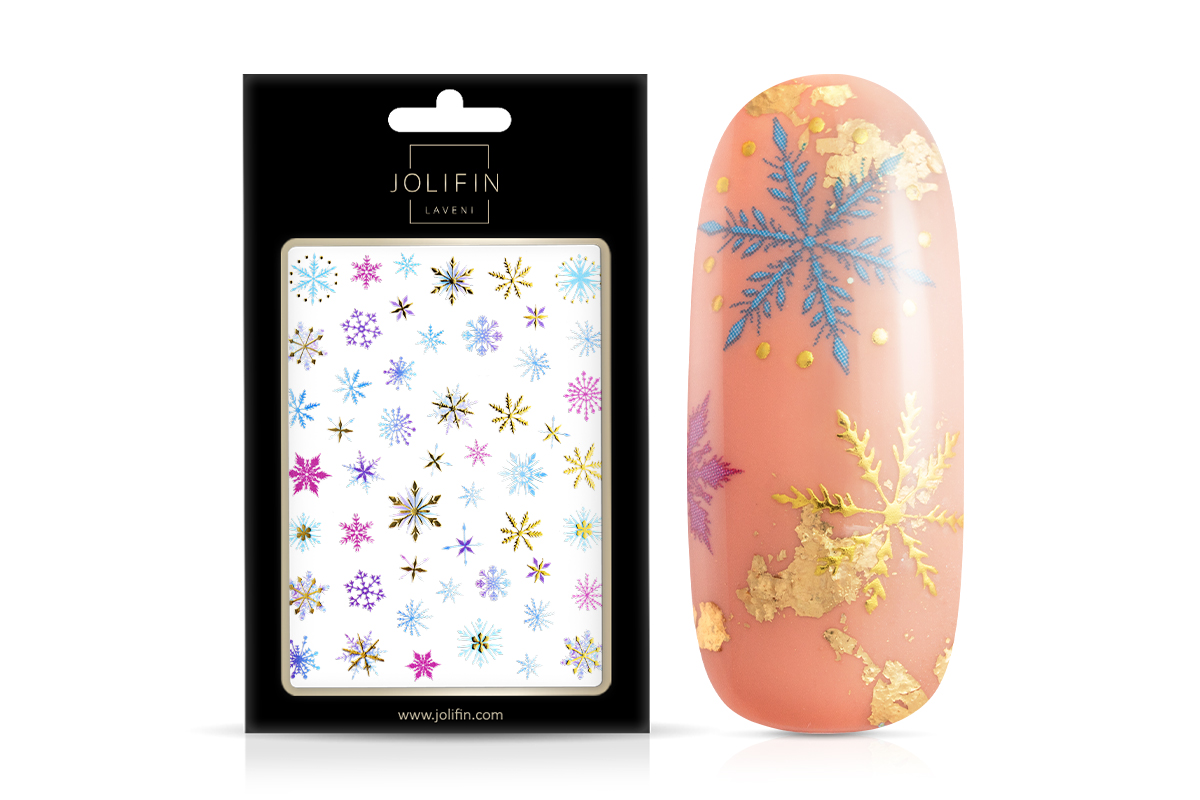 Jolifin LAVENI XL Sticker - Metallic Christmas Nr. 1