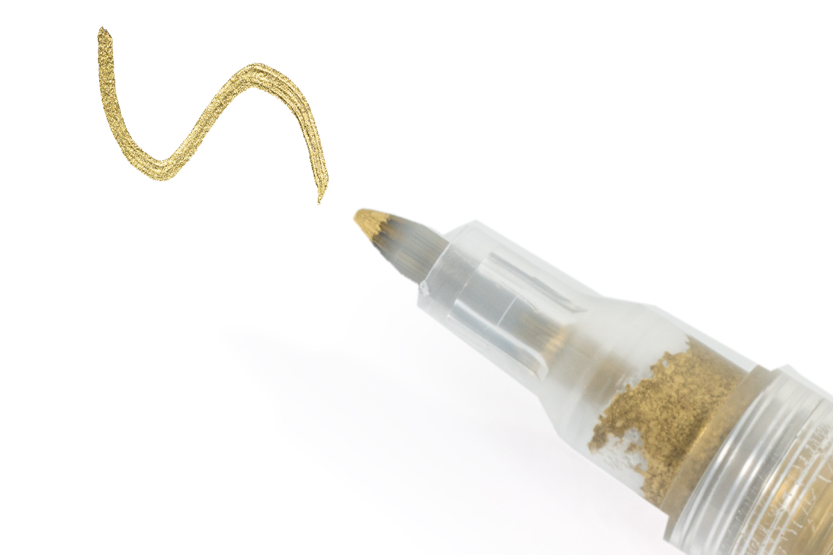 Jolifin LAVENI 3D-Nail Art Pen - Chrome gold