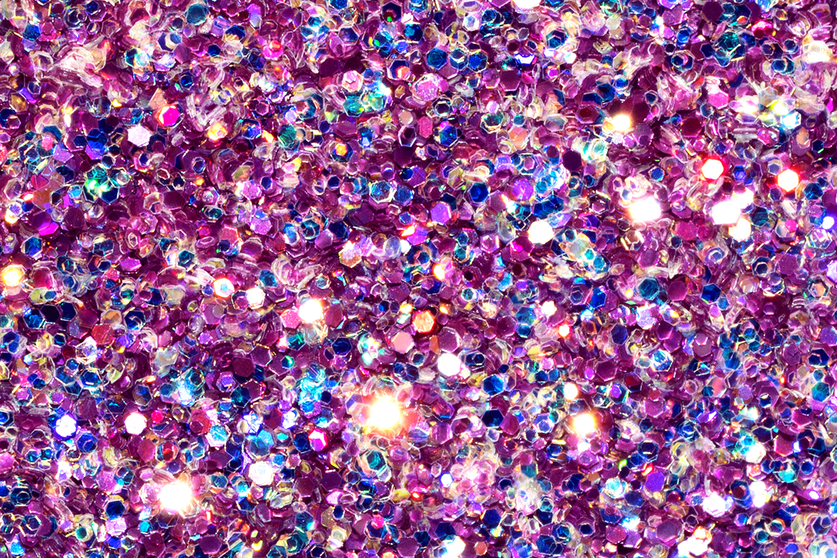 Jolifin glitter powder - hologram lilac