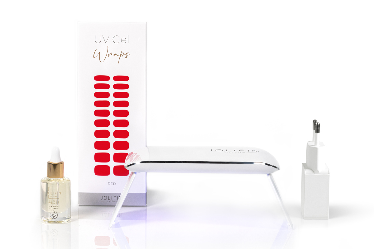 Jolifin LAVENI UV Gel-Wraps Starter-Set - S