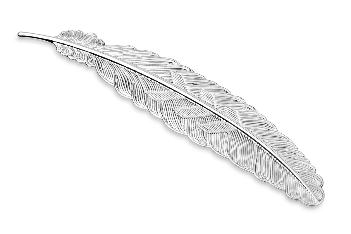 Jolifin Präsentationsdisplay - Feder silber