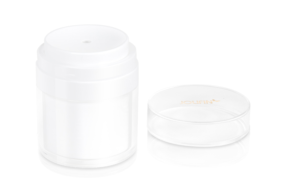 Jolifin Airless-Dispenser leer 50ml - weiss