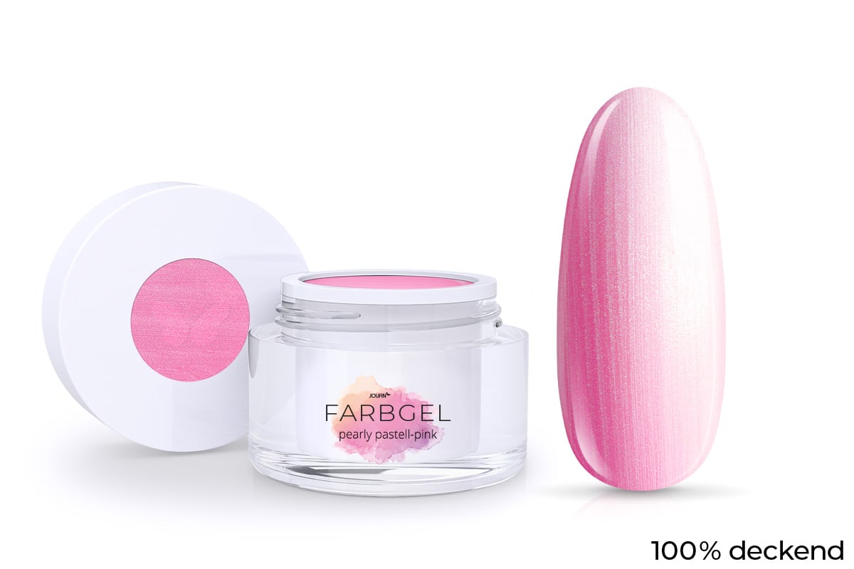 Jolifin Farbgel pearly pastell-pink 5ml
