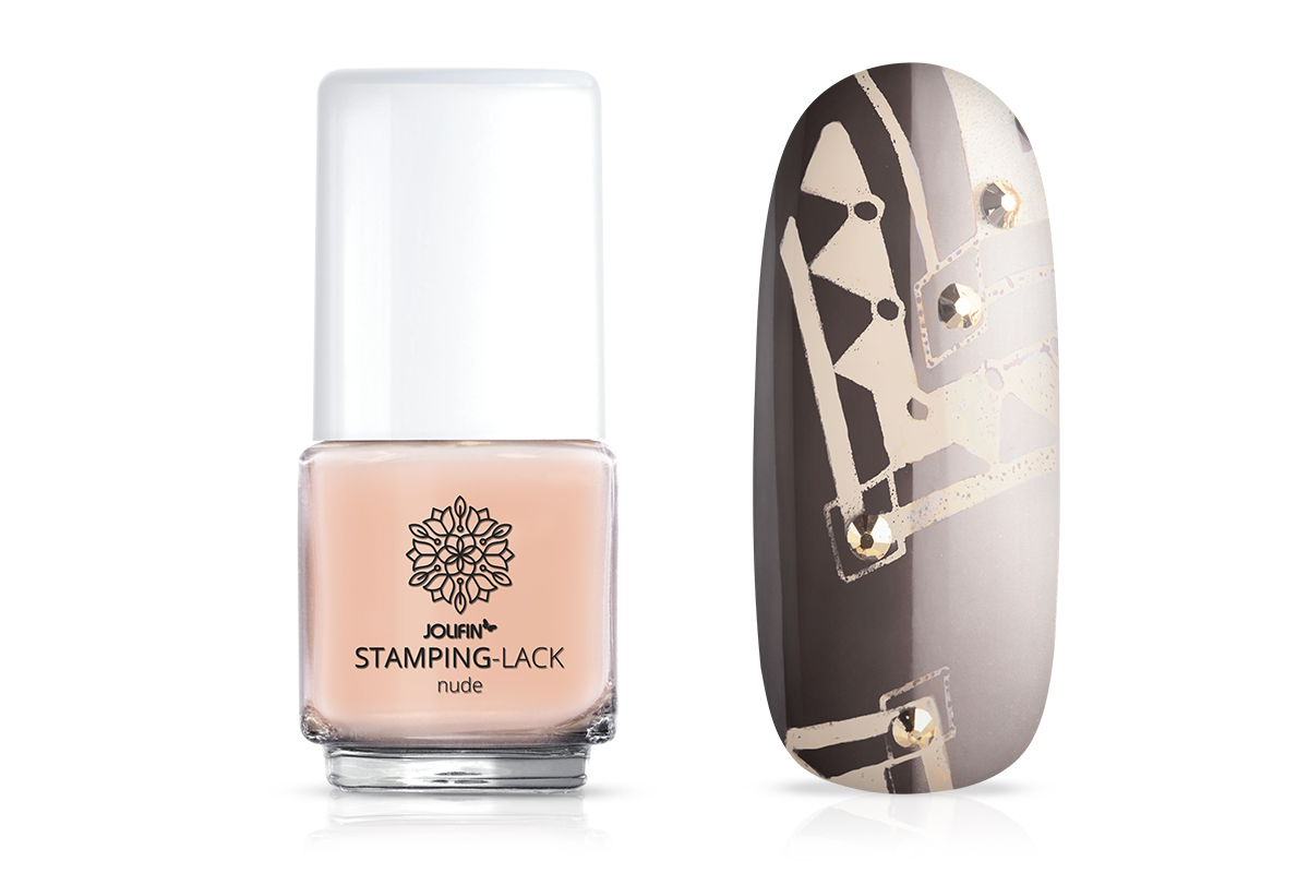Jolifin Stamping Lacquer - nude 12ml