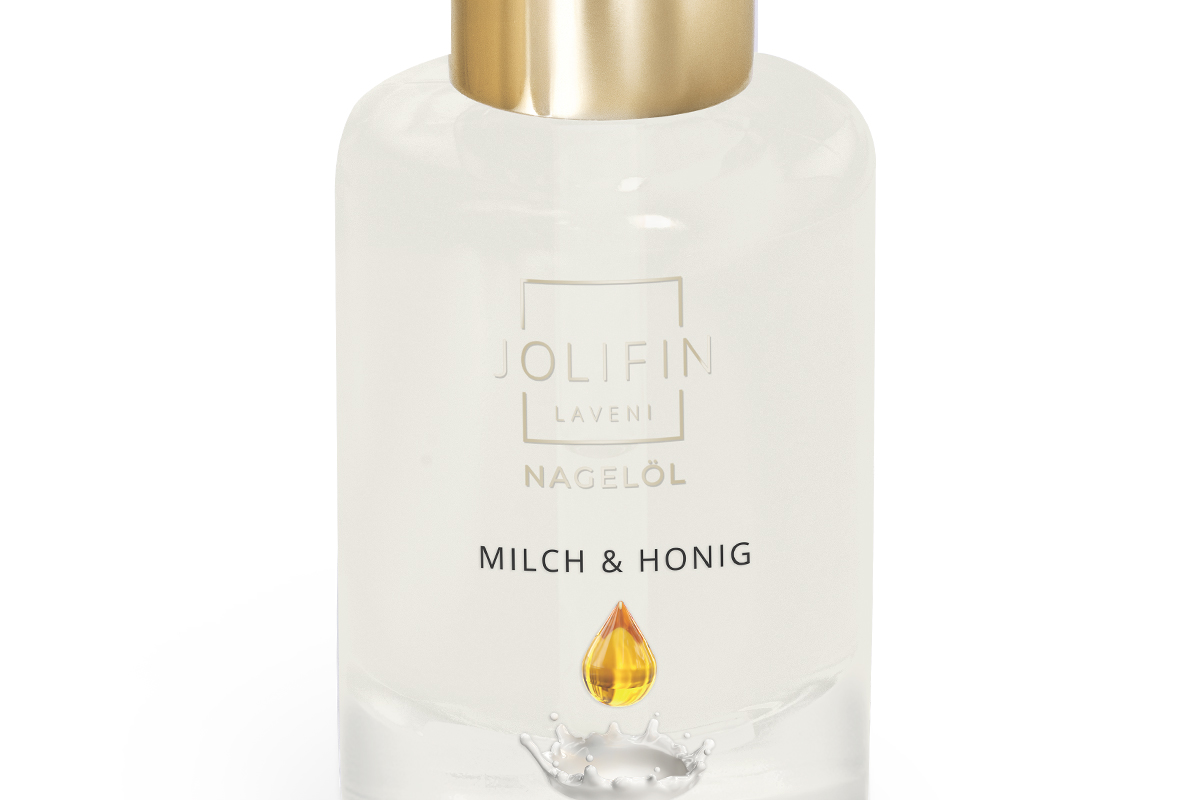 Jolifin LAVENI Nagelöl - Milch & Honig 10ml