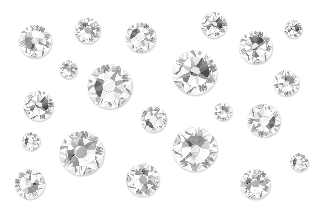 Jolifin LAVENI Rhinestone Display XL clear 