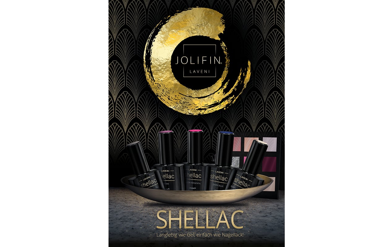 Jolifin LAVENI Shellac - Poster Colours (DIN A2)